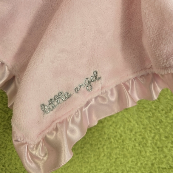 😻NWT MINT HTF Carter’s kitty baby girl LITTLE ANGEL security blanket pink (Q6) - Picture 4 of 5